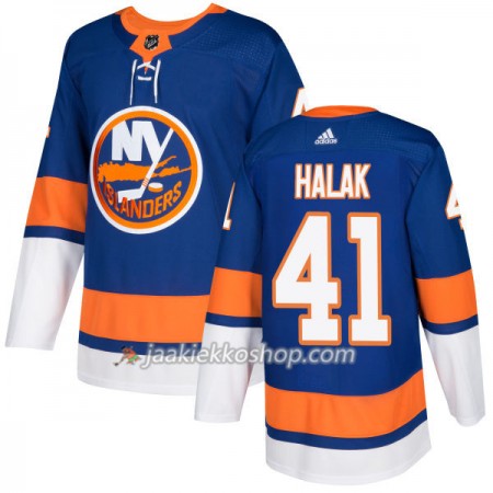 Miehille NHL New York Islanders Pelipaita Jaroslav Halak 41 Adidas 2017-2018 Royal Authentic Miehille NHL New York Islanders Pelipaita Jaroslav Halak 41 Adidas 2017-2018 Royal Authentic